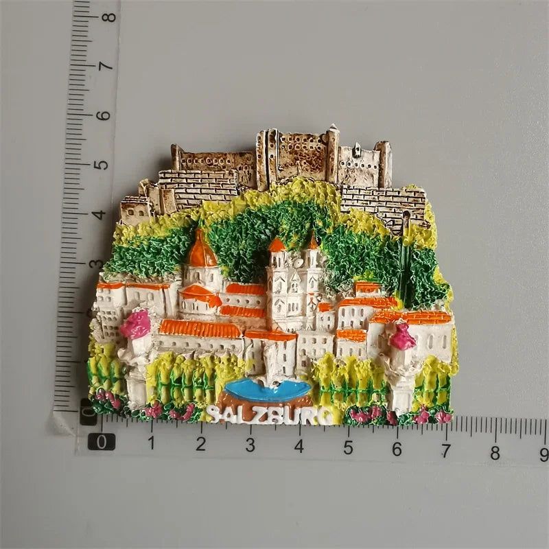 Andorra Manchester Groatia Austria Switzerland Jamaica Poland Panama Miami Boston Boavista Fridge magnets Refrigerator Sticker - Grand Goldman