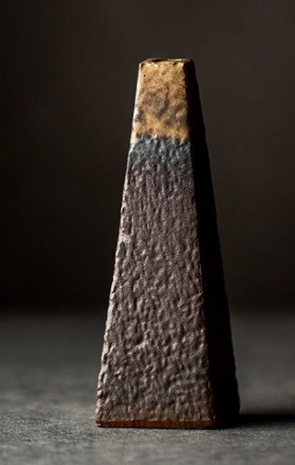 AnnSuu Antique Ceramic Flower Vase of Pottery Porcelain Home Decoratives Ornament for Home Interior Design - Grand Goldman