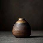 AnnSuu Antique Ceramic Flower Vase of Pottery Porcelain Home Decoratives Ornament for Home Interior Design - Grand Goldman