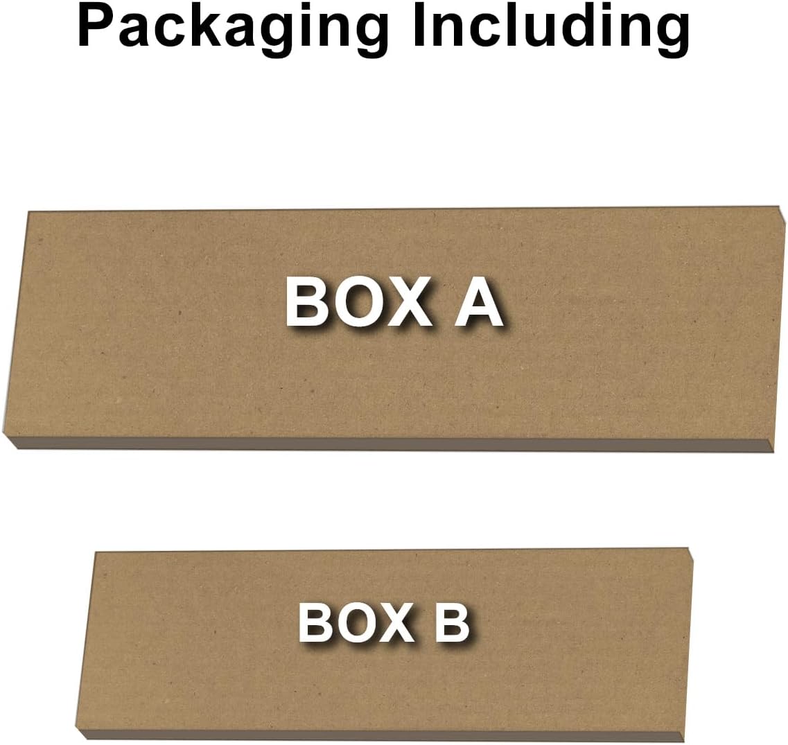 Armoire Wardrobe Closet with 3 Door and 2 Drawers Tall Cabinet for Large Capacity, Closet Wardrobe Cabinet with Hanging Rail and Metal Handle White for Bedroom 47.2" W x 20.5" D x 74" H - Grand Goldman