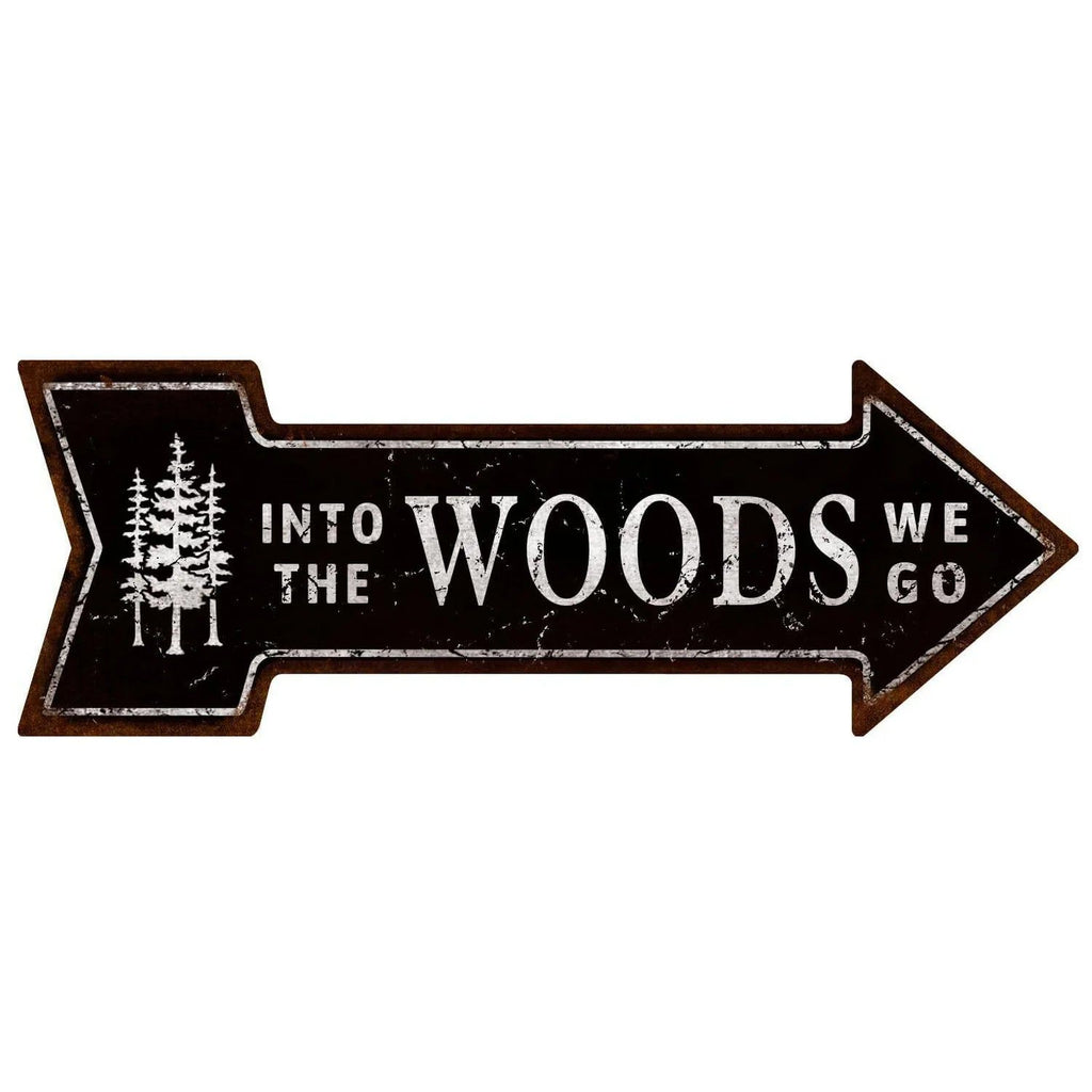 Arrow Shape Tin Sign Metal Tiki Bar Open Plate Indicator Coffee Tea Shop Bar Pub Hanging Sign Indoor Wall Decoration Iron Plaque - Grand Goldman