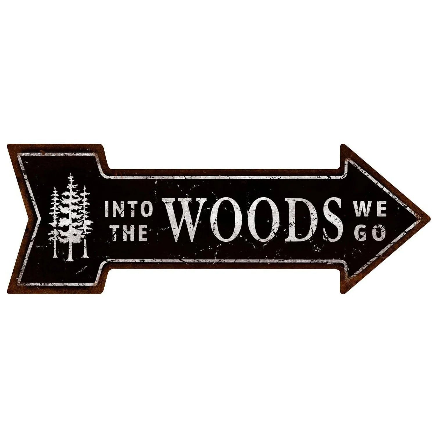 Arrow Shape Tin Sign Metal Tiki Bar Open Plate Indicator Coffee Tea Shop Bar Pub Hanging Sign Indoor Wall Decoration Iron Plaque - Grand Goldman