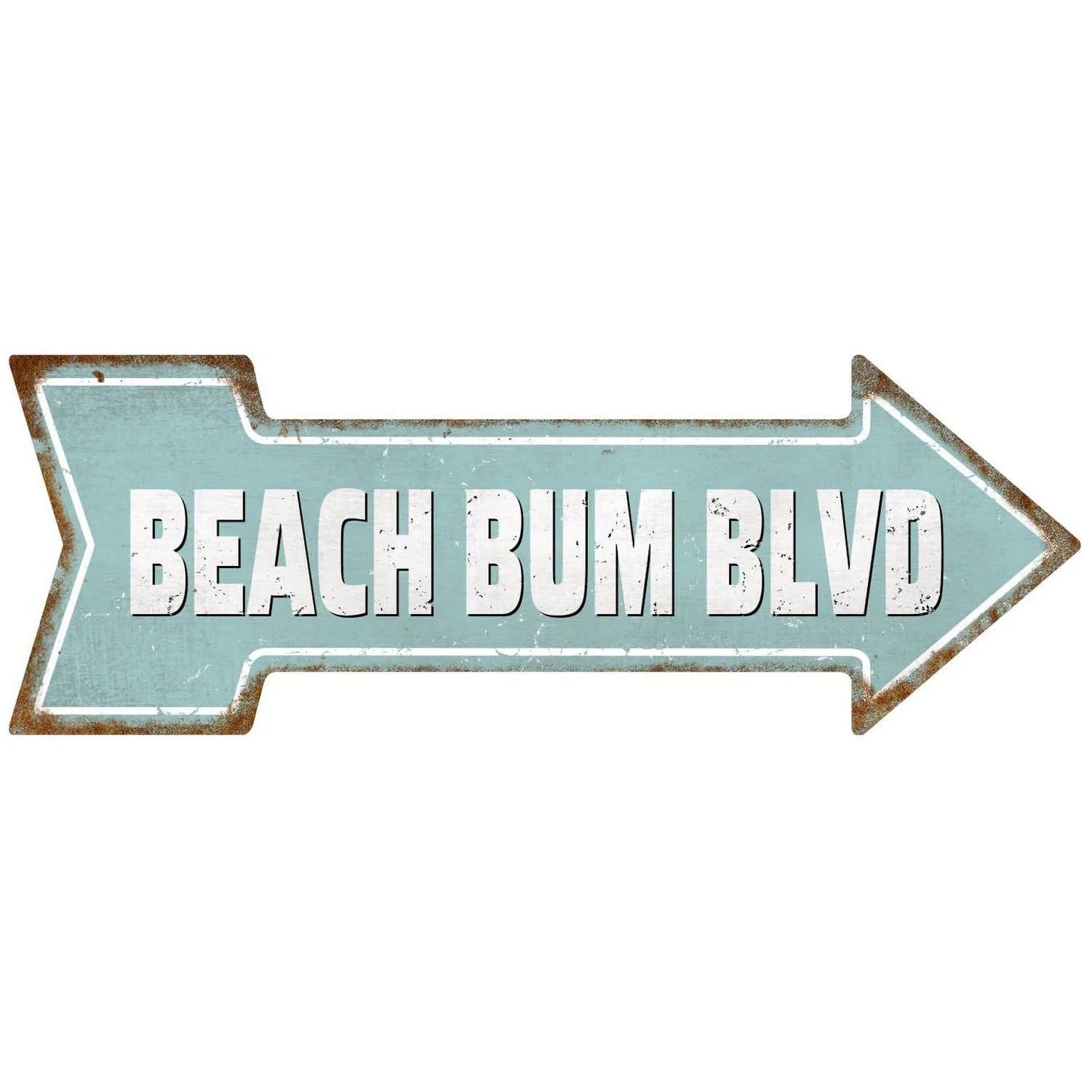 Arrow Shape Tin Sign Metal Tiki Bar Open Plate Indicator Coffee Tea Shop Bar Pub Hanging Sign Indoor Wall Decoration Iron Plaque - Grand Goldman