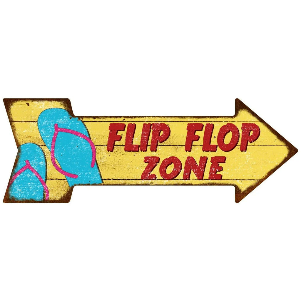 Arrow Shape Tin Sign Metal Tiki Bar Open Plate Indicator Coffee Tea Shop Bar Pub Hanging Sign Indoor Wall Decoration Iron Plaque - Grand Goldman