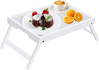 Artmeer Bed Tray Table with Folding Legs,Bamboo Breakfast in Bed for TV Table, Laptop Computer Tray,Eating,Snack Tray(Bamboo) - Grand Goldman