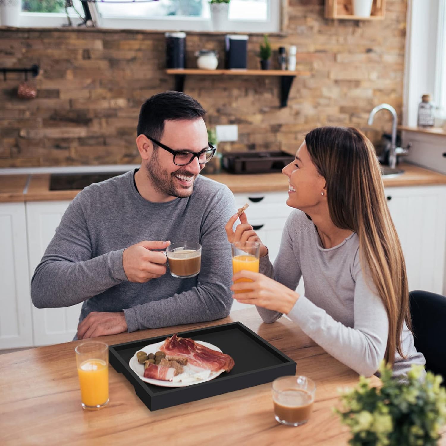 Artmeer Bed Tray Table with Folding Legs,Bamboo Breakfast in Bed for TV Table, Laptop Computer Tray,Eating,Snack Tray(Bamboo) - Grand Goldman
