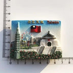 Asia Taiwan fridge magnets Articles Scenic Tourist Souvenir Magnetic Stickers Home  Refrigerator Decoration Collection Gifts - Grand Goldman