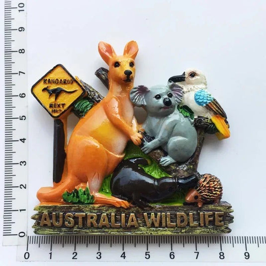 Australia Fridge Magnet Koala Fridge Magnet Souvenir 3D Resin Magnetic Stickers Refrigerator Decorative Travel Gift Idea - Grand Goldman