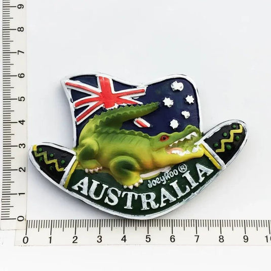 Australia Fridge Magnets Souvenir 3D Resin Kangaroo Koala Surfboard Refrigerator Stickers Australia Tourism Souvenir Gift Idea - Grand Goldman