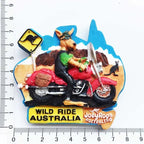 Australia Fridge Magnets Souvenir 3D Resin Kangaroo Koala Surfboard Refrigerator Stickers Australia Tourism Souvenir Gift Idea - Grand Goldman