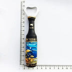 Australia Sydney Opera House wine bottle hand-painted bottle opener Beer Bottle Opener magnetic fridge stick opener - Grand Goldman
