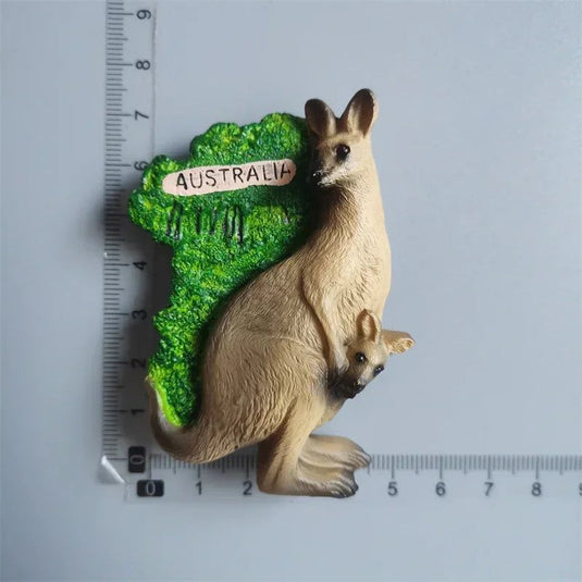 Australia fridge magnet New Zealand Koala Husky Shark Tourism Magnets Melbourne Tourist Souvenirs Magnetic Refrigerator Stickers - Grand Goldman