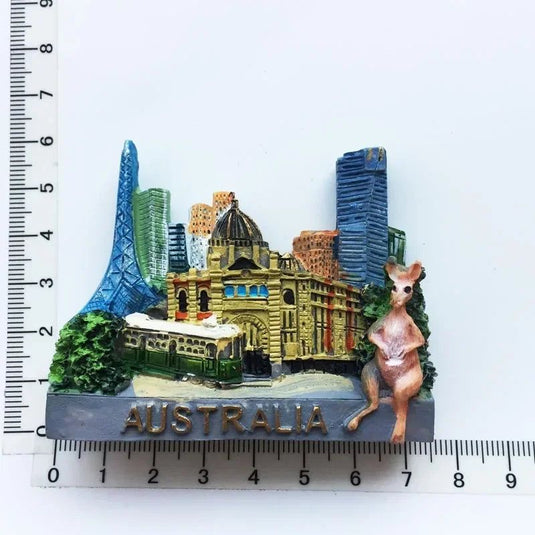 Australia Fridge Magnet Koala Fridge Magnet Souvenir 3D Resin Magnetic Stickers Refrigerator Decorative Travel Gift Idea - Grand Goldman