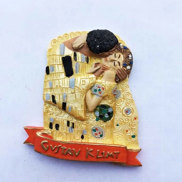 Austria Fridge Magnet  Vienna Tourist Souvenirs Magnetic Refrigerator Sticker Sisi Princess Mozart Gift Kitchen Home Decoration - Grand Goldman