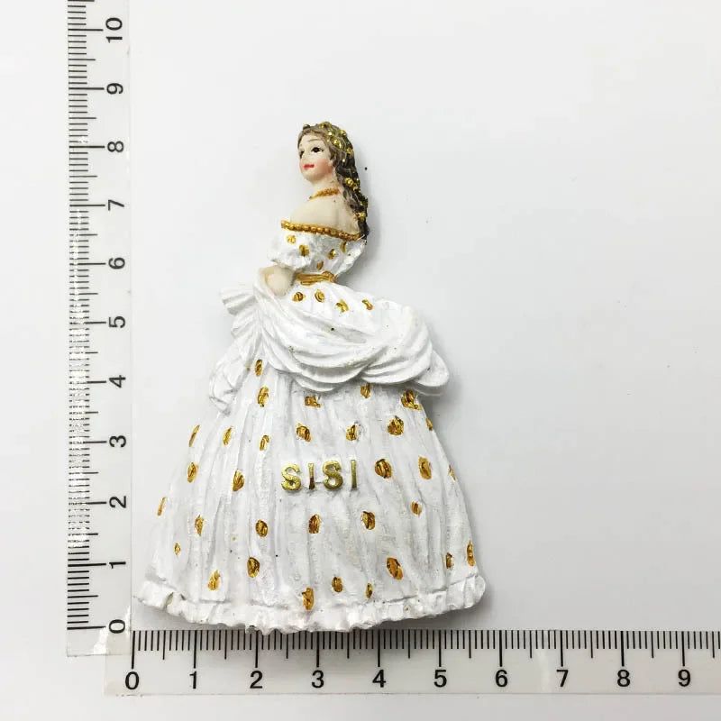 Austria Vienna Salzburg Innsbruck ISCHGL Tourist Souvenir Musician Mozart Beethoven Magnet Refrigerator Sticker Cuckoo Clock - Grand Goldman