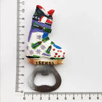 Austria Vienna Salzburg Innsbruck ISCHGL Tourist Souvenir Musician Mozart Beethoven Magnet Refrigerator Sticker Cuckoo Clock - Grand Goldman