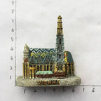 Austria Vienna Salzburg Innsbruck ISCHGL Tourist Souvenir Musician Mozart Beethoven Magnet Refrigerator Sticker Cuckoo Clock - Grand Goldman