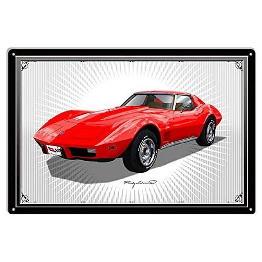 Auto Plaque Metal Tin Signs Sport Cars Wall Decoration Vintage Art Posters Iron Painting for Man Cave Home Cafe Garden Club Bar - Grand Goldman
