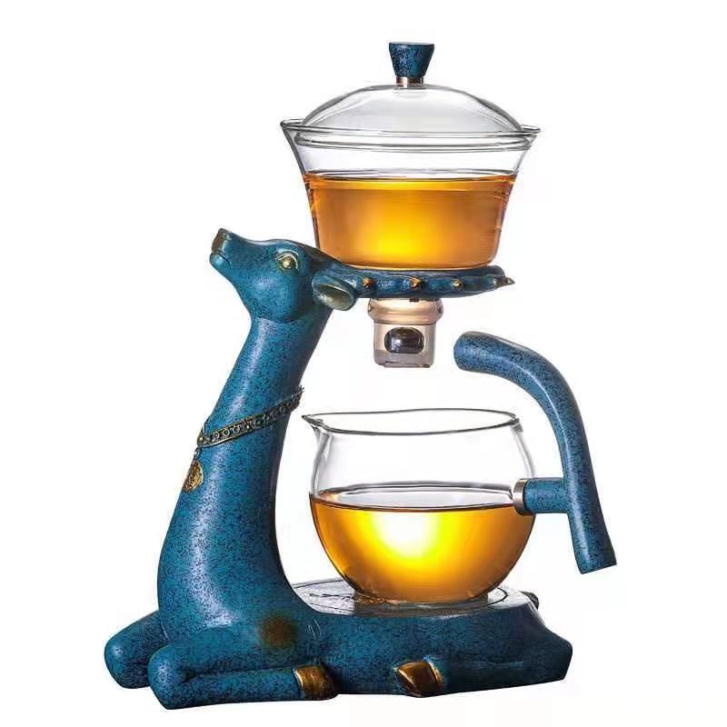 Automatic Glass Tea Set Tea Cup Set Household Kung Fu - Grand Goldman