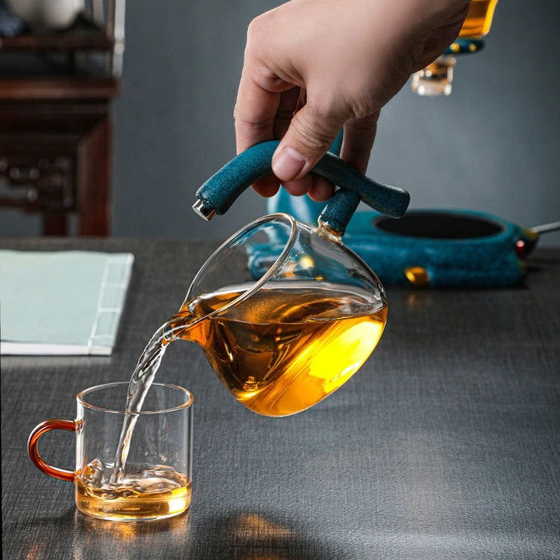 Automatic Glass Tea Set Tea Cup Set Household Kung Fu - Grand Goldman