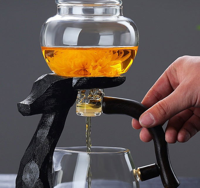 Automatic glass kung fu tea set - Grand Goldman