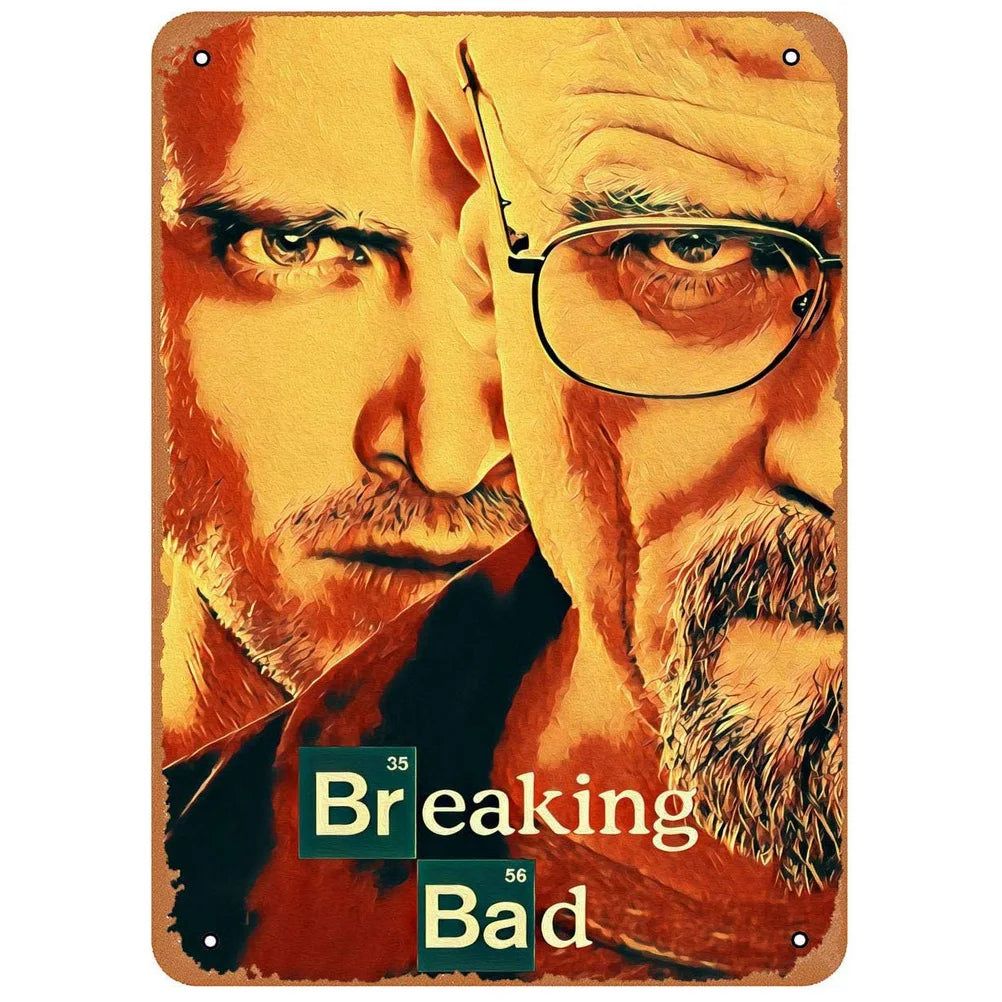 Avatar Mamma Mia Bad Boys Movie Metal Tin Signs Posters Plate Wall Decor for Film Home Bars Man Cave Cafe Clubs Garage Retro - Grand Goldman