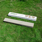 Luxdecor 本物の木製ウォールプランク 壁用 - ホワイトシップラップボード 5インチ ピールアンドスティックシップラップボード 10枚セット 壁用シップラッププランクボード 12.5平方フィート