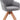 BELLEZE Mid Century Swivel Chair, Modern Makeup Vanity Chair, Upholstered Linen Accent Armchair with Dark Oak Wood Legs for Home Office Study Living Room Bedroom, Gray - Grand Goldman