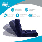 BIRDROCK HOME Adjustable Memory Foam Floor Chair - Ideal for Gaming, Reading, Meditation - Comfortable and Versatile - Suitable for Kids and Teenagers - Comfy Foldable Floor Seat - Blue - Grand Goldman