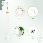 BLEUM CADE Fake Hanging Plants, 2pcs Artificial Hanging Plant, Faux Pothos Vines Hanging Plant Greenery for Wall Home Living Room Indoor Outdoor Decor (No Baskets) - Grand Goldman