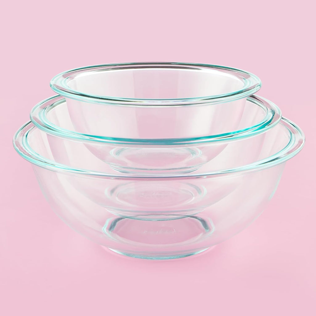 BOWL MIXING 3PC CLEAR - Grand Goldman