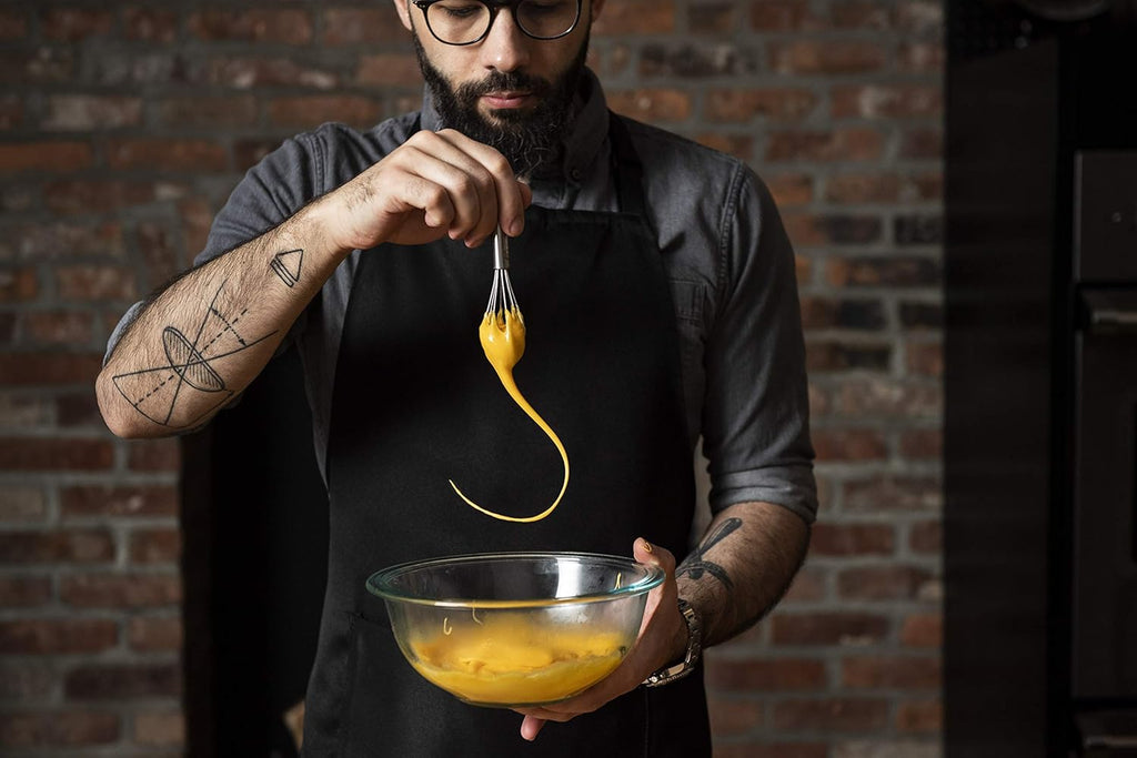 Babish Carbon Steel Flat Bottom Wok and Stir Fry Pan, 14-Inch - Grand Goldman