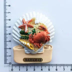 Bahamas Fridge Magnets Tourist Souvenirs Magnets for Refrigerators Creative Folk Dance magnetic sticker Home  Kitchen Decoration - Grand Goldman