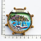 Bahamas Fridge Magnets Tourist Souvenirs Magnets for Refrigerators Creative Folk Dance magnetic sticker Home  Kitchen Decoration - Grand Goldman
