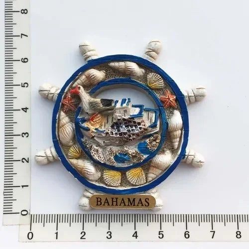 Bahamas Fridge Magnets Tourist Souvenirs Magnets for Refrigerators Creative Folk Dance magnetic sticker Home  Kitchen Decoration - Grand Goldman