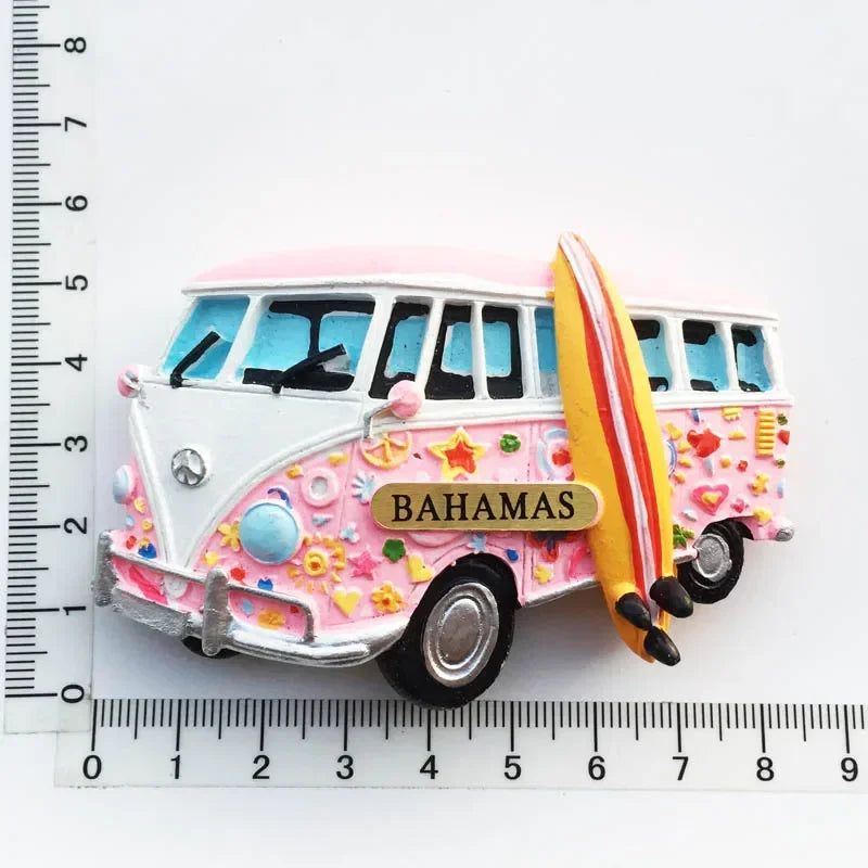 Bahamas Fridge Magnets Tourist Souvenirs Magnets for Refrigerators Creative Folk Dance magnetic sticker Home  Kitchen Decoration - Grand Goldman