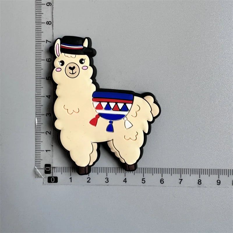 Bahamas Miami Chile Australia Barbados Travel Souvenir PVC Fridge Magnets Soft Magnets for Fridge Gifts - Grand Goldman