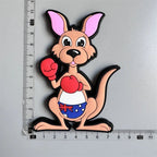Bahamas Miami Chile Australia Barbados Travel Souvenir PVC Fridge Magnets Soft Magnets for Fridge Gifts - Grand Goldman