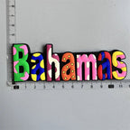Bahamas Miami Chile Australia Barbados Travel Souvenir PVC Fridge Magnets Soft Magnets for Fridge Gifts - Grand Goldman