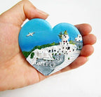 BaliGreece Paris Japan London Sydeny America Countries Around The World Tourism 3D Resin Stereo Refrigerator Magnet Decor - Grand Goldman