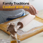 Bamboo Cutting Board, Durable Wood Cutting Boards for Kitchen with Deep Juice Grooves & Built-in Handles, Ideal Charcuterie & Chopping for Meat, Vegetables and Fruits Ideas Kitchen Gift for Home Cooks - Grand Goldman