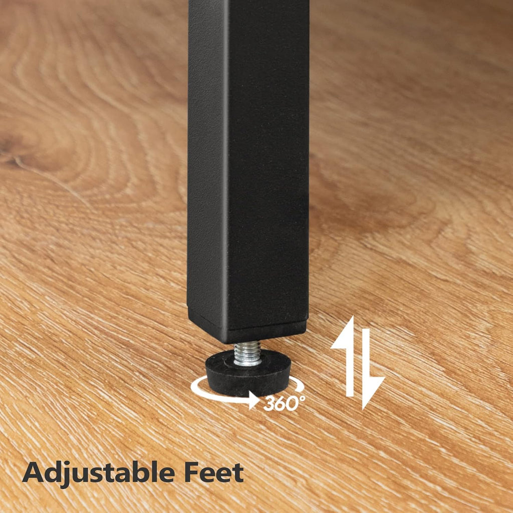 Bar Stools, Set of 2 Bar Chairs, Kitchen Breakfast Bar Stools with Footrest, 25.8" Dining Stools, Rectangular Industrial Bar Chairs, for Dining Room, Kitchen,Rustic Brown BAHR0101Z - Grand Goldman