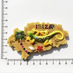 Barcelona Spain Fridge Magnets Columbus Granada Ibiza Sevilia Maalaga Souvenir Refrigerator Magnets Stickers Home Kitchen Decor - Grand Goldman