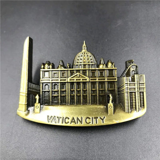 Barcelona Spain Refrigerator Magnets USA Egypt Austria Spain Dubai Russia Paris Egyptian Pyramids 3DFridge Magnet Souvenir Decor - Grand Goldman