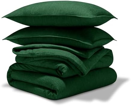 Bare Home Comforter Set - Queen Size - Ultra-Soft - Goose Down Alternative - Premium 1800 Series - All Season Warmth (Queen, Grey) - Grand Goldman