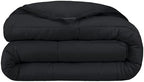 Bare Home Extra Long Comforter - Reversible Colors - Goose Down Alternative - Ultra-Soft - Premium 1800 Series - All Season Warmth - Bedding Comforter (Twin/Twin XL, Dark Blue/Grey) - Grand Goldman