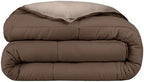 Bare Home Extra Long Comforter - Reversible Colors - Goose Down Alternative - Ultra-Soft - Premium 1800 Series - All Season Warmth - Bedding Comforter (Twin/Twin XL, Dark Blue/Grey) - Grand Goldman