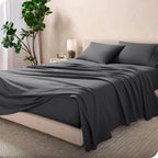 Bare Home Flannel Sheet Set 100% Cotton, Velvety Soft Heavyweight - Double Brushed Flannel - Deep Pocket (Queen, White) - Grand Goldman