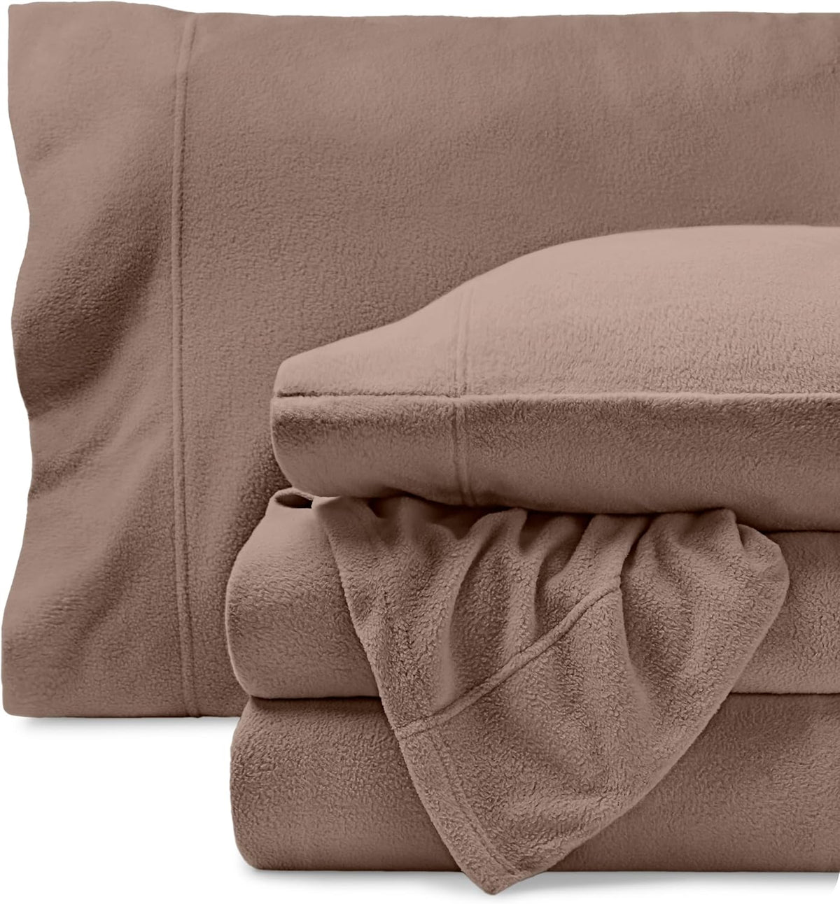Bare Home Super Soft Fleece Sheet Set - Queen Size - Extra Plush Polar Fleece, No-Pilling Bed Sheets - All Season Cozy Warmth (Queen, Dark Blue) - Grand Goldman