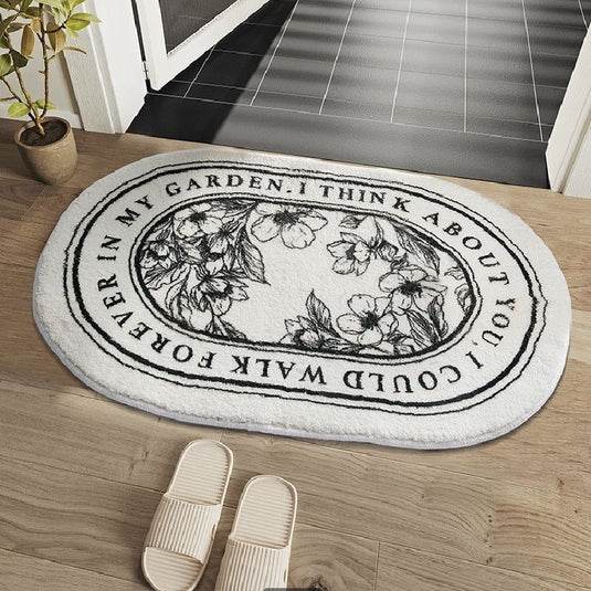 Bathroom Entrance Door Mat Cartoon Carpet - Grand Goldman